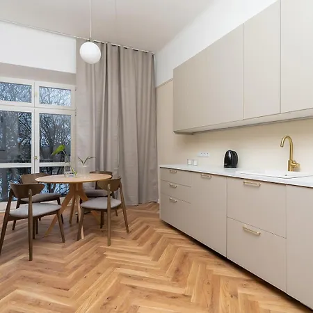 公寓 Dusty Beige 2Br Ap For 6 - Near Kazimierz